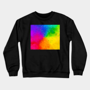 Painted Color Wheel Crewneck Sweatshirt